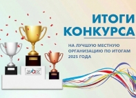 ПОБЕДИТЕЛИ КОНКУРСА НА ЛУЧШУЮ МЕСТНУЮ ОРГАНИЗАЦИЮ ВОИ ПО ИТОГАМ 2025 ГОДА