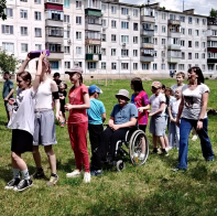Железногорская местная организация ВОИ празднует победу!