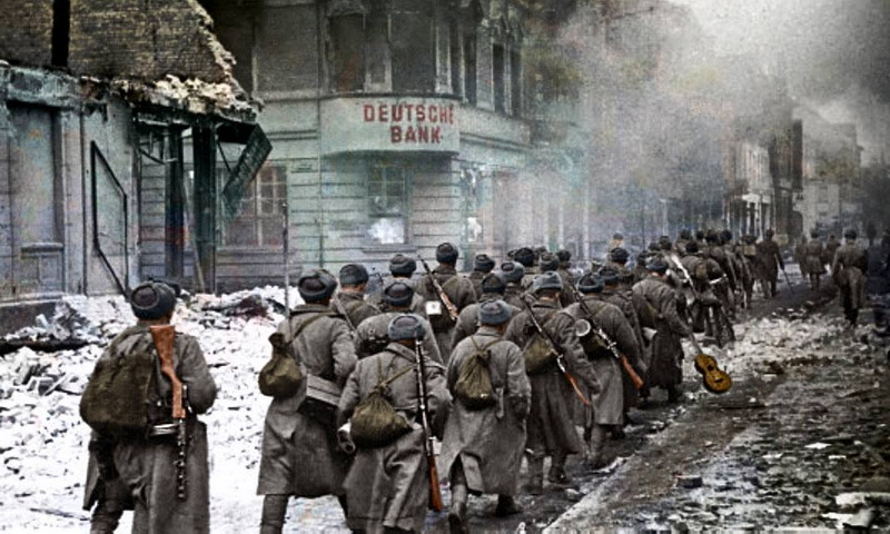1945 год. Наши в Берлине