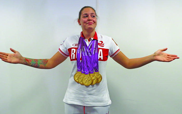 Оксана Савченко – пять золотых медалей!