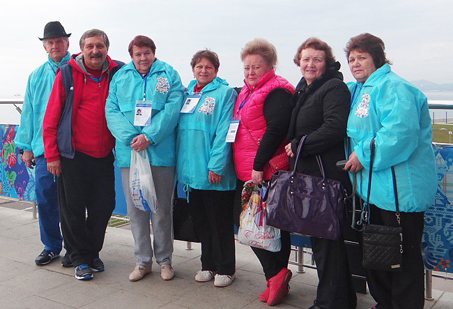 Красноярская делегация на Играх в Сочи